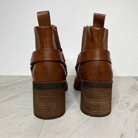 New! BOC Lowri Brown Faux Leather Stirrup Bootie 10M - Picture 3 of 14